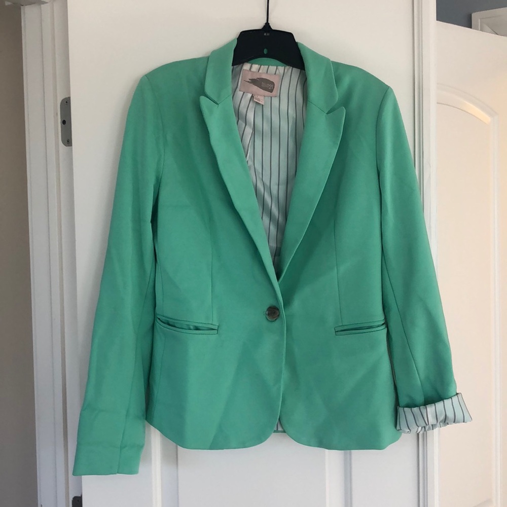Mint blazer